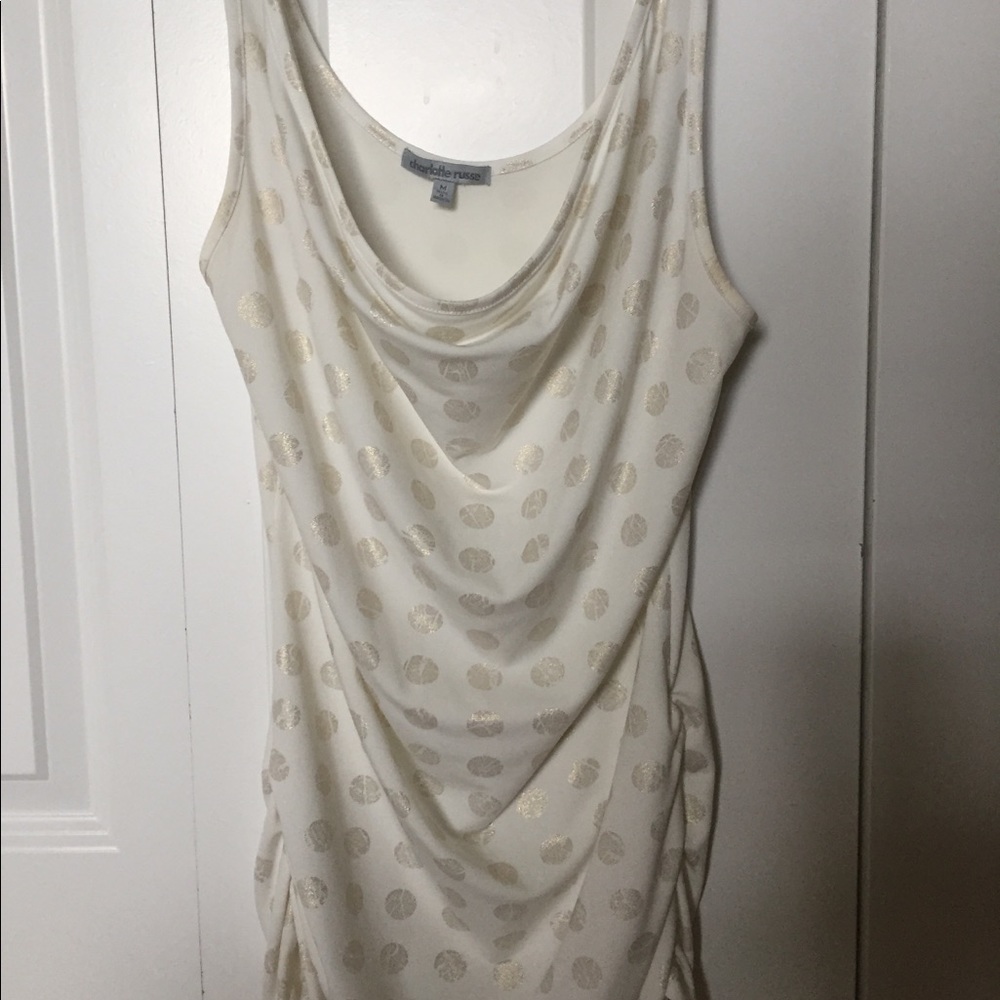 Synched tank top